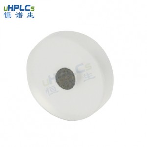 恒譜生超高壓PCTFE液相色譜耗材不銹鋼在線過(guò)濾器篩板，OD6.4*ID1.6*H1.6